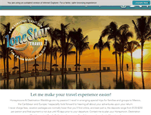 Tablet Screenshot of lonestar-travel.com